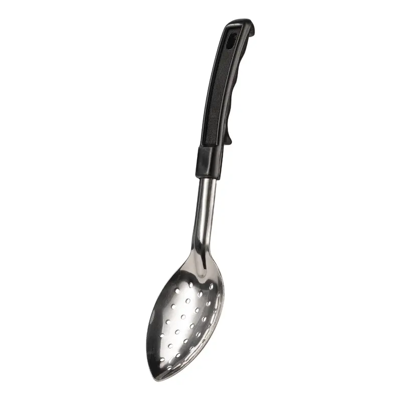 Browne Perforated Serving Spoon – Black-Handled 1