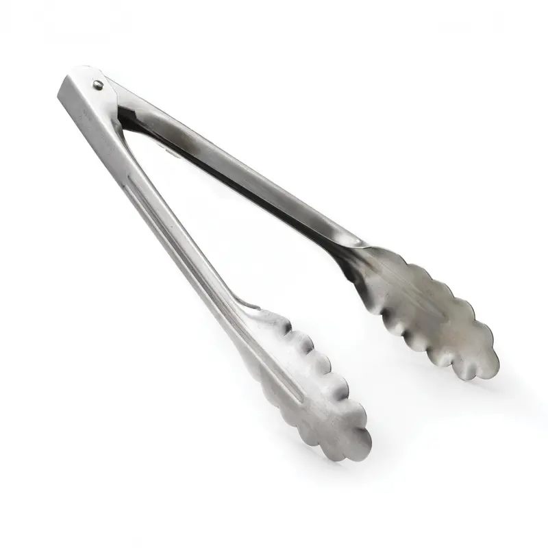 Browne Satin-Finish Stainless Steel Utility Tongs – 1.0Mm Gauge 1