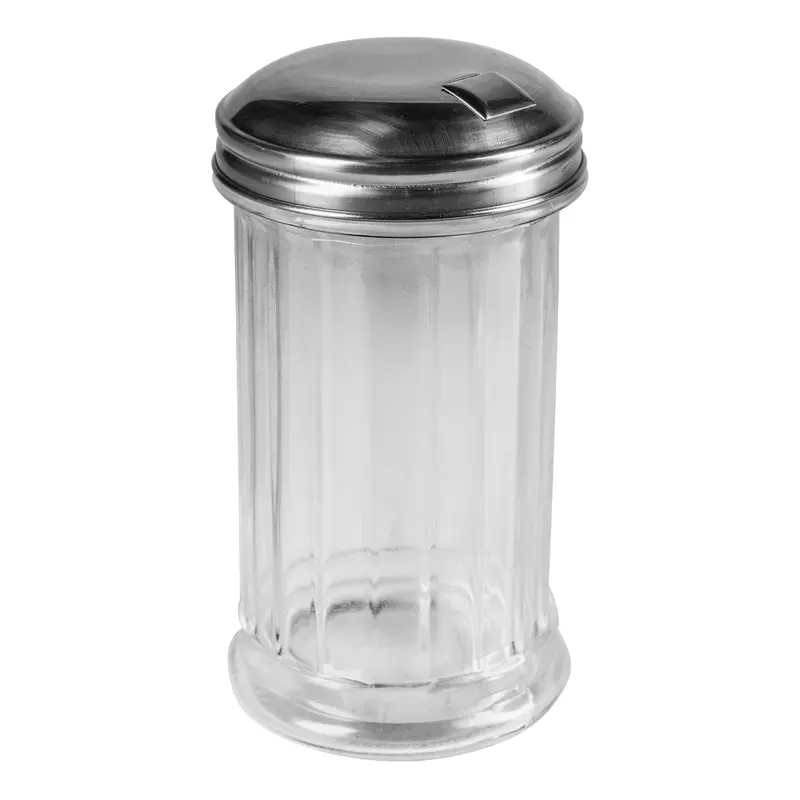 Browne Side-Pour Sugar Dispenser – 12 Oz Glass Bottle (12-Pack) 1