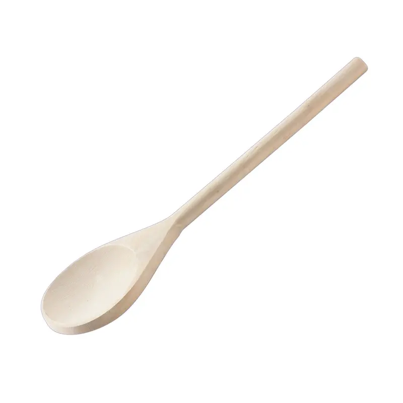 Browne Solid Wood Cooking Spoon – Ergonomic Handle Design 1