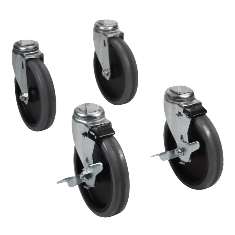 Browne Swivel Casters For Aluminum Bun Pan Racks – 4-Pack 1