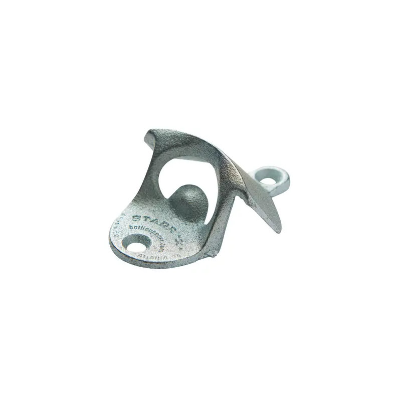 Browne Wall-Mount Bottle Cap Opener – Stainless Steel, Space-Saving Bar Tool 1