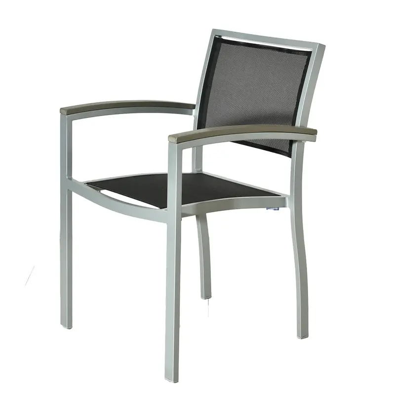 Bum Furniture Marco Sling Armchairs – 4-Pack Comfort-Focused Mesh Design 1