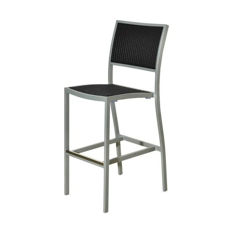 Bum Furniture Marco Wicker Bar Stool Set – 4-Pack, Indoor/Outdoor Style 1