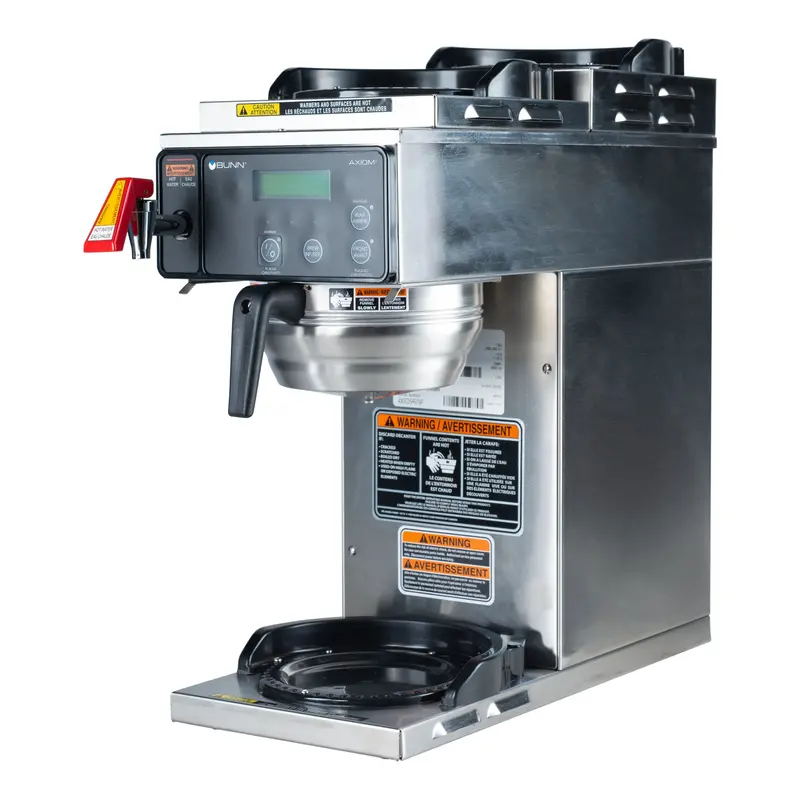 Bunn Axiom-35-3 Commercial Coffee Brewer – Triple Warmer, 12-Cup Output, Faucet Included (Final Sale) 1
