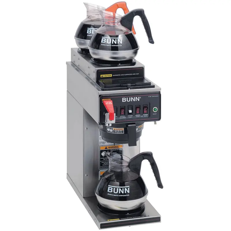 Bunn Cwtf15-3 Multi-Zone Coffee Brewer – Dual Upper + Single Lower Warmers + Hot Water Tap 1