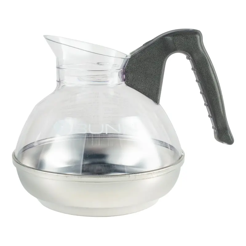 Bunn Easy-Pour Stainless Steel Coffee Decanter With Black Handle 1