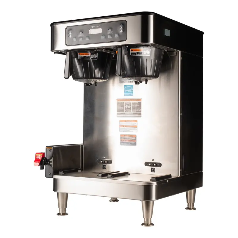 Bunn Icb Twin Sh Soft Heat Infusion Series Dual-Voltage Brewer – 120/240V 1