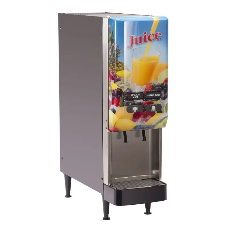 Bunn Jdf-2S Silver Series Cold Beverage System – 2-Flavor Dispenser With Led Graphics, 120V (Final Sale) 1