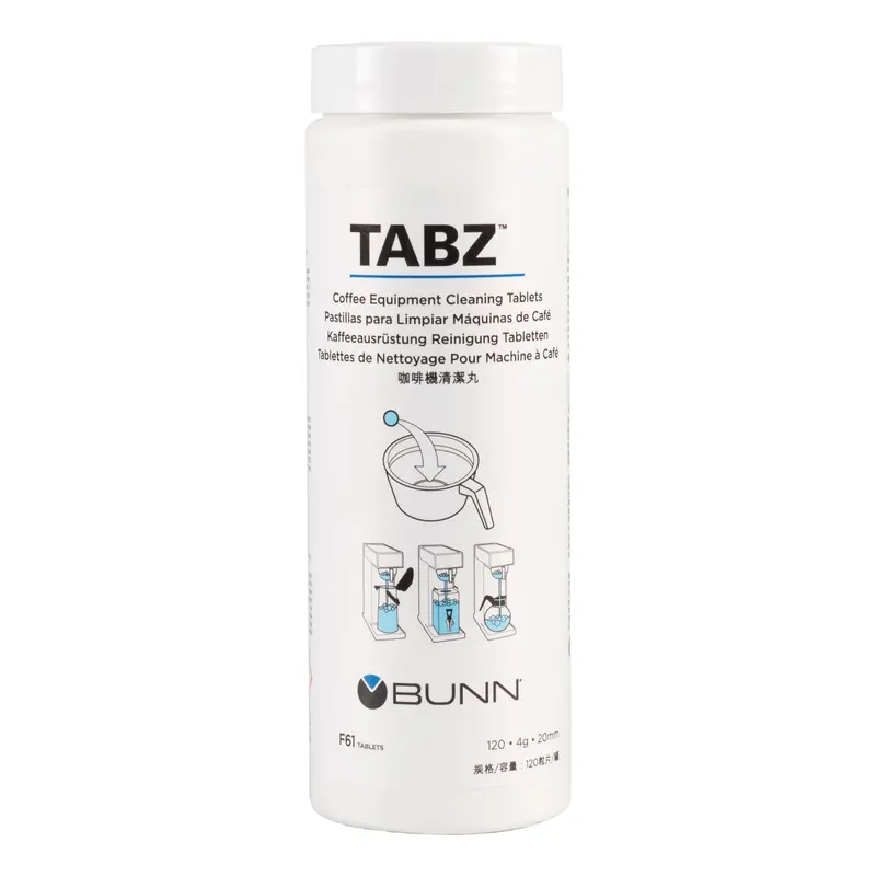 Bunn Tabz Cleaning Tablets For Coffee Equipment – 12-Pack 1