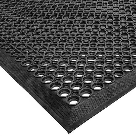 Cactus Mat 2530-C5 Vip Topdek Junior Rubber Floor Mat – Black, 3' X 5' 1