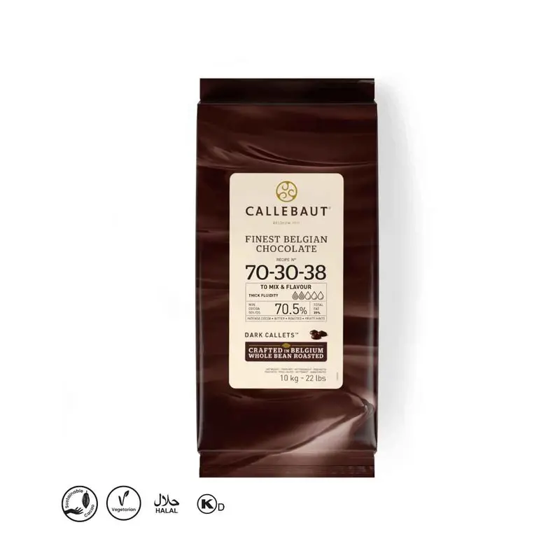 Callebaut 70-30 Dark Chocolate Couverture – 10 Kg (Pickup Or Self-Arranged Shipping) 1