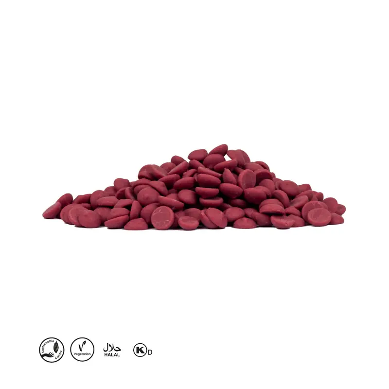 Callebaut Ruby Couverture Chocolate – 500G Repacked Belgian Chocolate 1