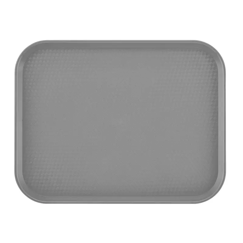 Cambro 14" X 18" Rectangular Fast Food Tray (12-Pack) 1