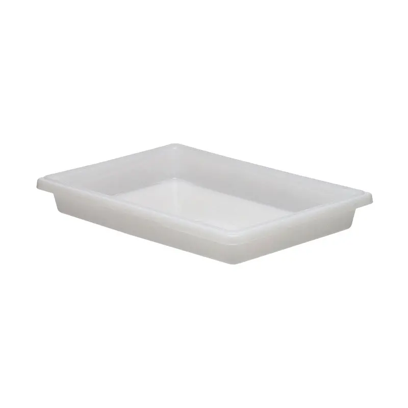 Cambro 18263P148 White Poly Food Storage Box – 5-Gallon Capacity 1