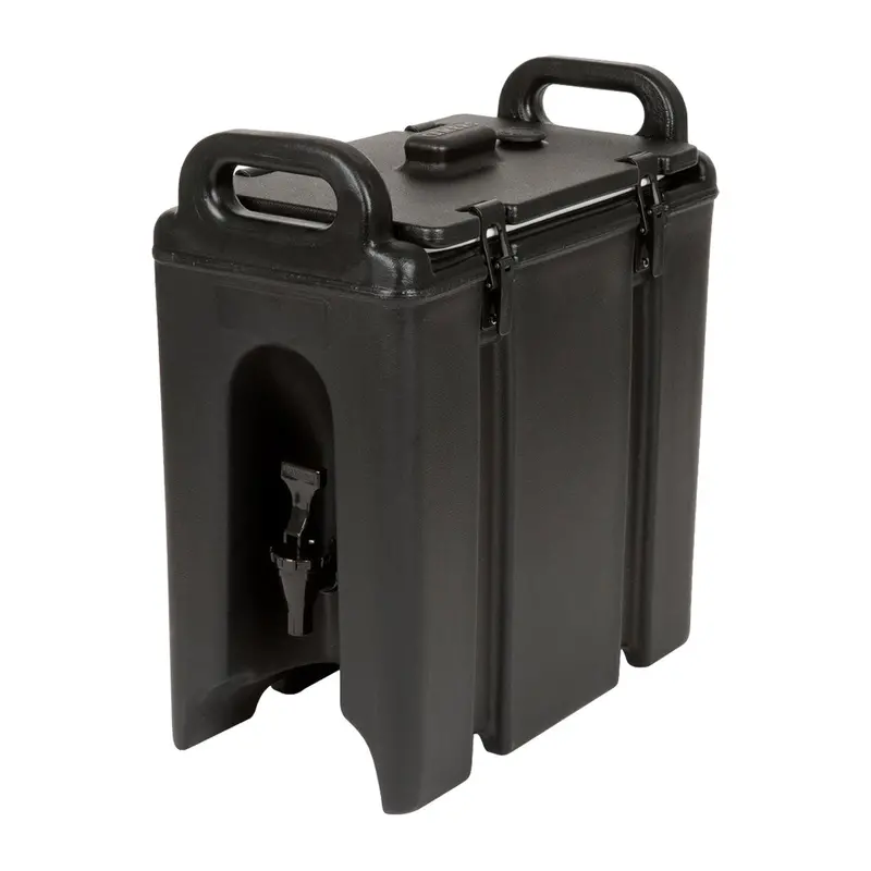 Cambro 250Lcd110 Camtainer Beverage Dispenser – 2.5-Gallon Black Unit 1