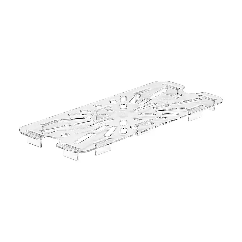 Cambro 30Cwd135 Clear One-Third Size Camwear Drain Shelf For Compact Storage 1