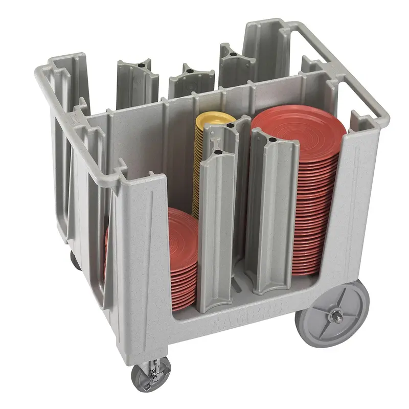 Cambro Adjustable Grey Dish Caddy 1