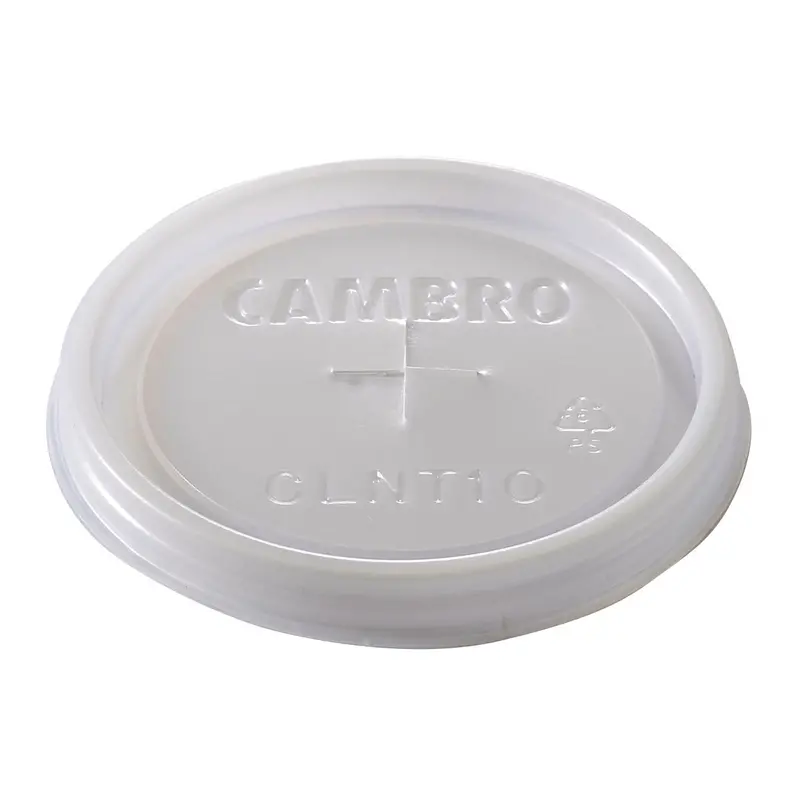 Cambro Camlids Newport Tumbler Lid – 10 Oz Size, Clear Translucent Finish, 1000-Unit Pack 1