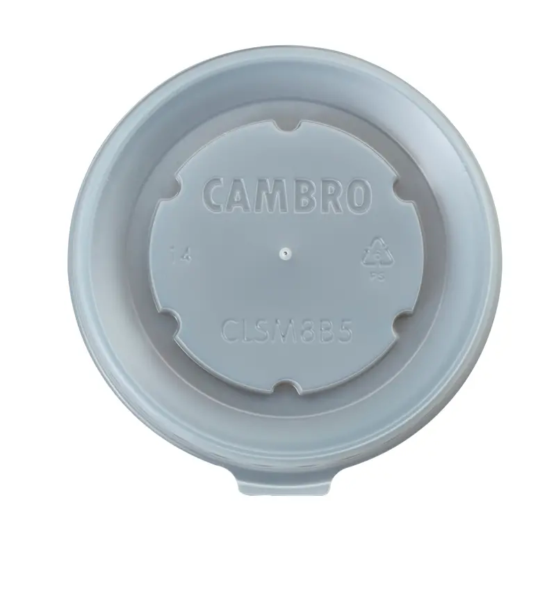 Cambro Camlids Shoreline Universal Lid – For Mugs And Bowls, Translucent, 1500-Count 1