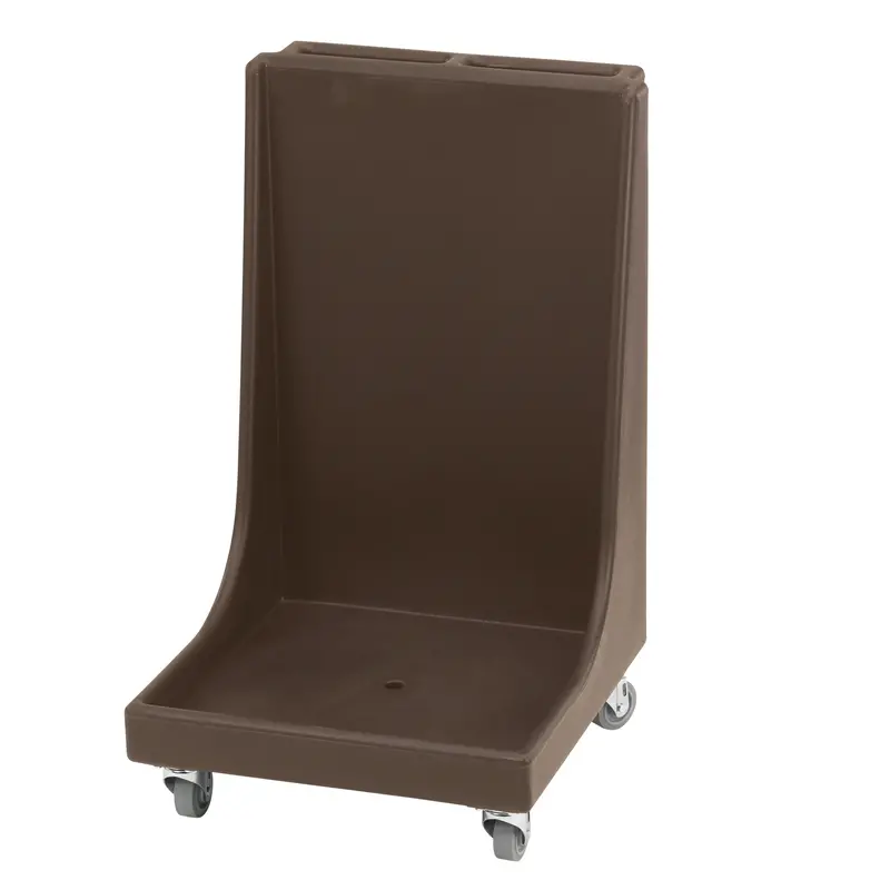 Cambro Camrack Dolly With Ergonomic Handle – Dark Brown 1