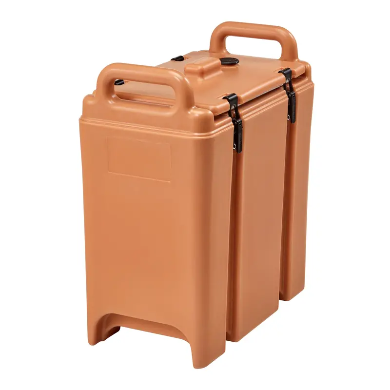 Cambro Camtainer Insulated Soup Carrier – 3.5 Gallon, Beige, Nsf-Certified 1
