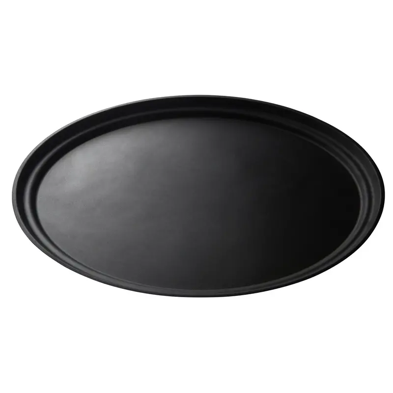 Cambro Camtread Oval Service Tray – 22" × 27", Non-Slip Surface 1