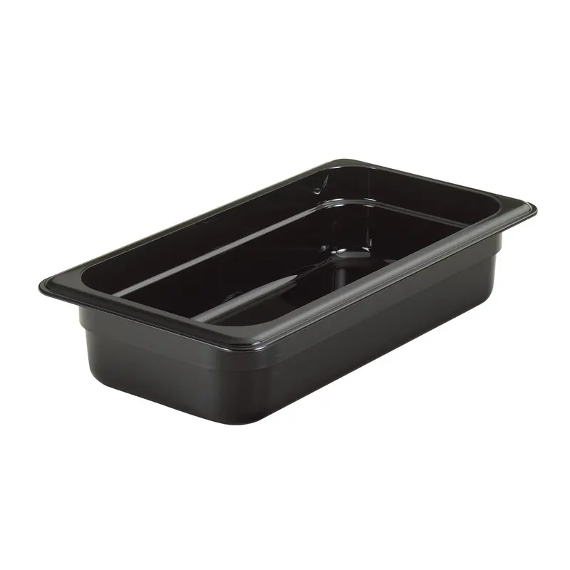 Cambro Camwear 1/3 Size Black Food Pan – Nsf-Approved Stainless Alternative 1