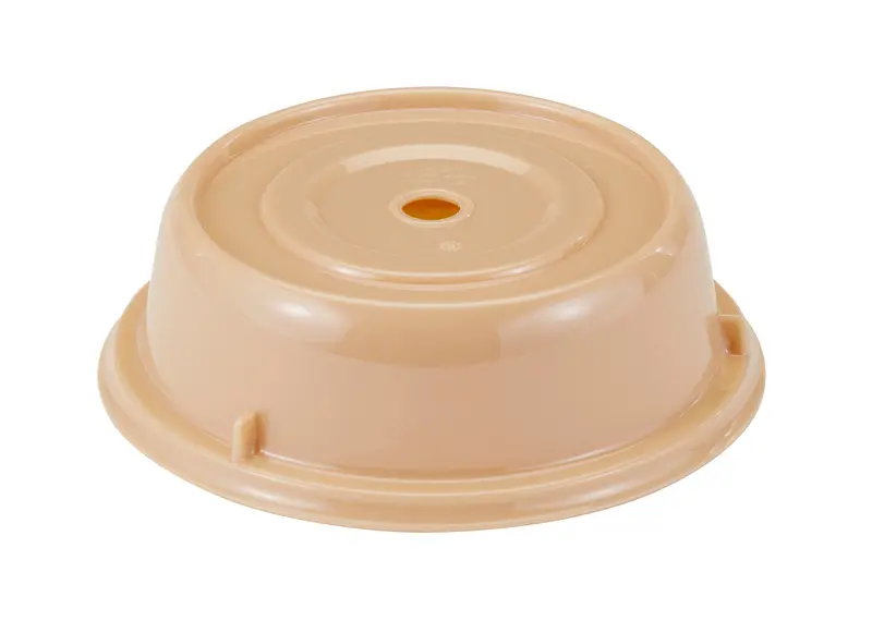 Cambro Camwear 9.5" Beige Plate Cover For Stylish Buffet Lines 1