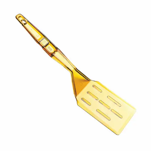 Cambro High-Heat Camtensils Slotted Turner – 14-Inch Amber Heat-Resistant 1
