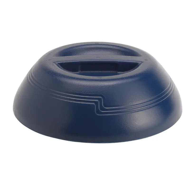 Cambro Shoreline Insulated 9-Inch Navy Blue Dome Lid – 12-Count Case 1