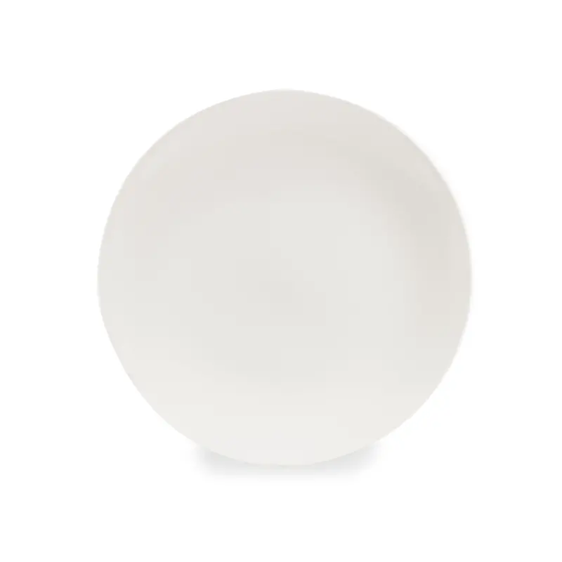 Cameo Imperial White Coupe Dinner Plate – Smooth Rimless Style (24-Pack) 1
