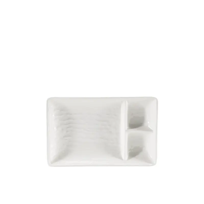 Cameo Square 8" X 5" Divided Serving Dish – 24-Unit Set 1
