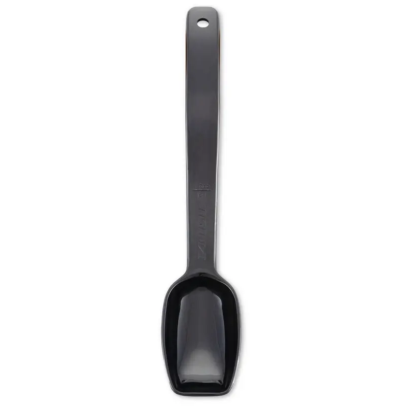 Carlisle 9-Inch Solid Black Serving Spoon – 0.5 Oz Capacity 1