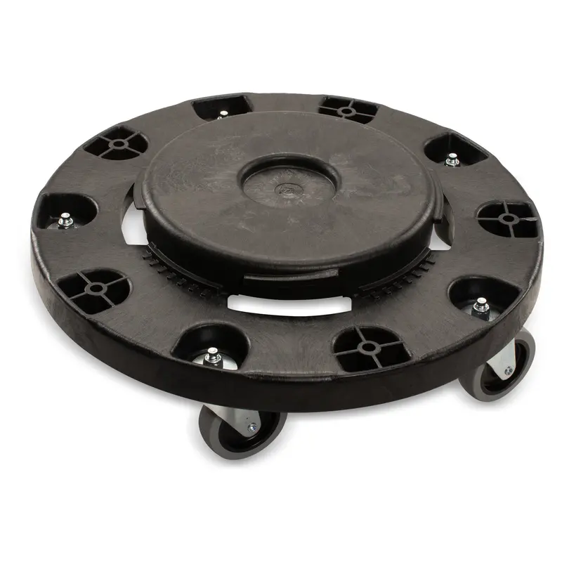 Carlisle Bronco Waste Container Dolly – Replaceable Casters For 20–55 Gallon Cans 1
