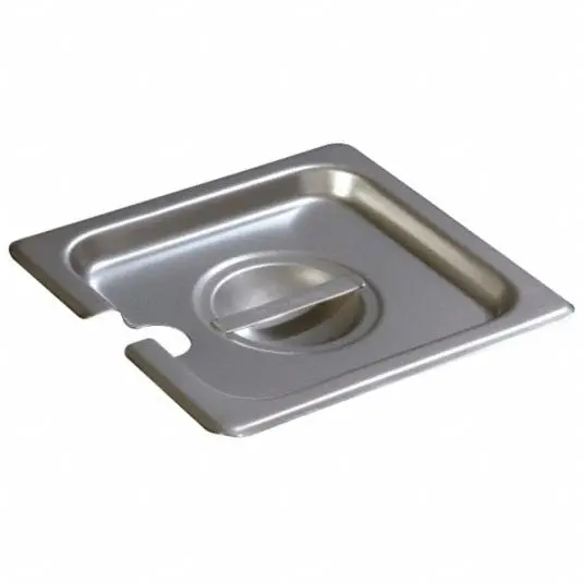 Carlisle Durapan 1/6-Size Handled Pan Cover – Shatter-Resistant Polycarbonate Lid 1