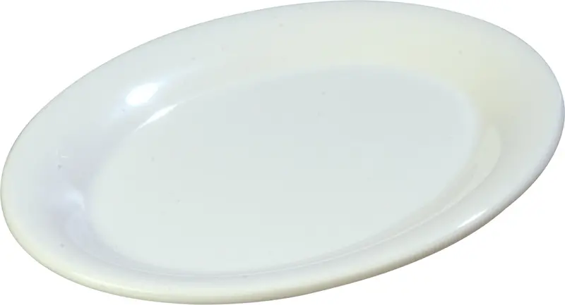 Carlisle Sierrus Oval Melamine Platter Tray – 9.5" X 7.25" 1