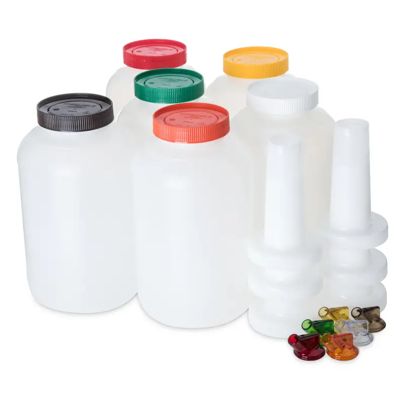 Carlisle Stor N' Pour 128 Oz 4-Piece Pouring Kit – Large-Capacity Food Service Solution 1