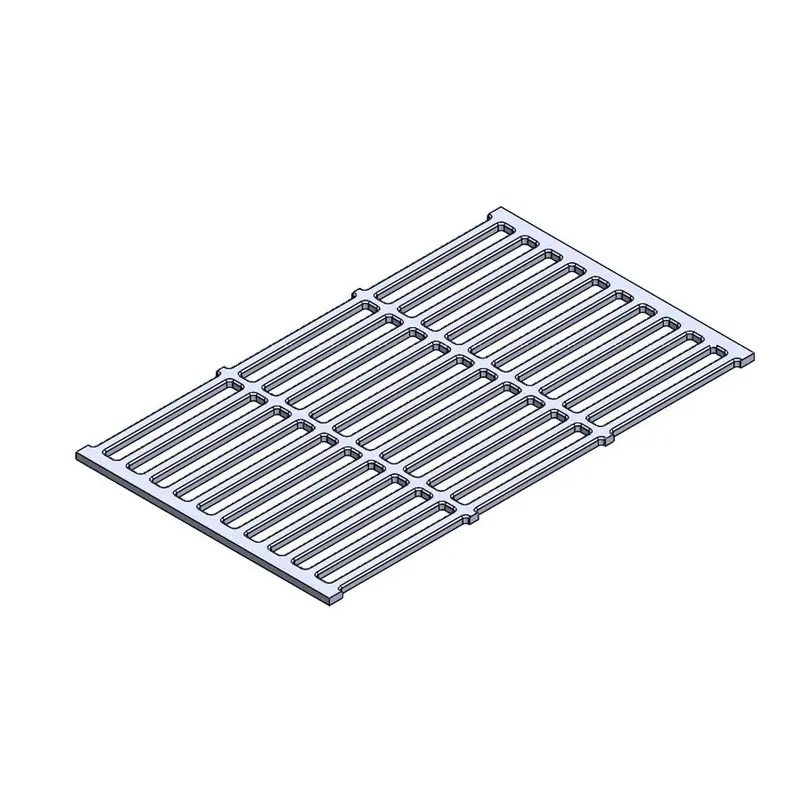Cast Iron Side Fire Box Cooking Grate – 14.5" X 8" (Single Piece) 1