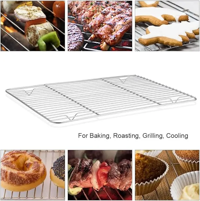 Catering Line 28X20Cm Stainless Steel Roasting Rack 1