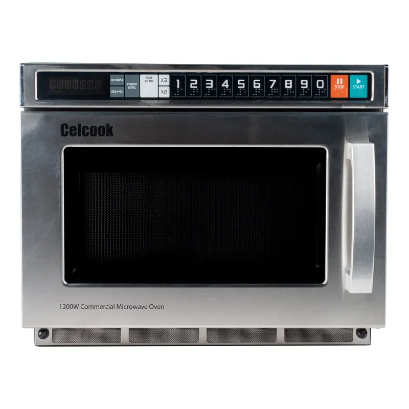 Celcook Ccm1200 Commercial Compact Microwave – 1200W, Space-Saving Design 1