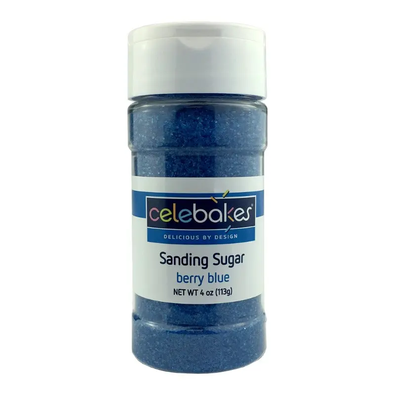 Celebakes Berry Blue Sanding Sugar – 4 Oz (Sku #7500-785054) 1