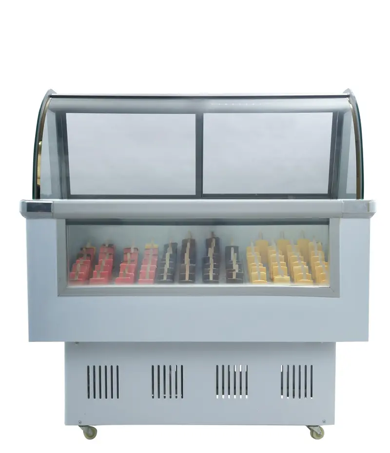 Chef Aaa 1.4Ldf Large-Capacity Ice Cream Freezer Display – 52", 160 Popsicle Slots 1