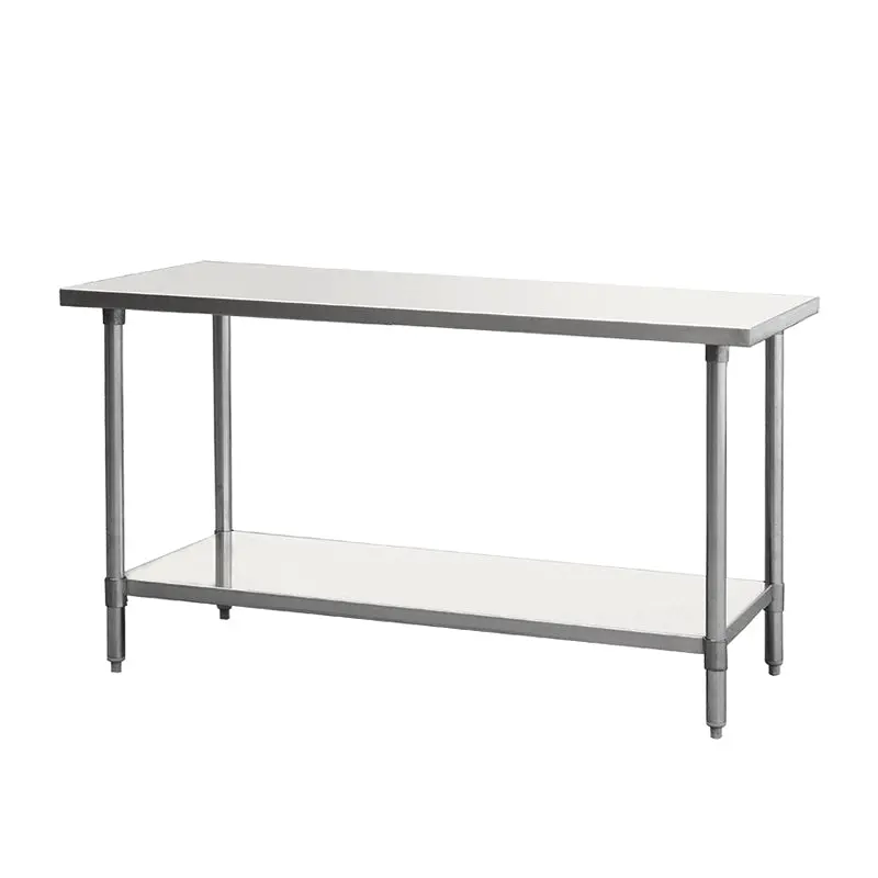 Chef Aaa 22067 60-Inch Nsf-Certified Stainless Steel Commercial Work Table (60" X 24" X 34") 1