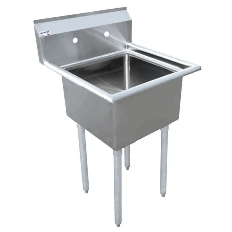 Chef Aaa 43761 Single-Tub Commercial Pot Sink With No Drain Board 1