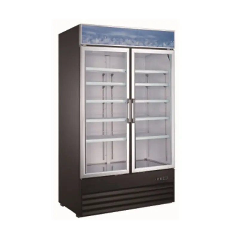 Chef Aaa D768Bm2F-Hc 49-Inch Dual-Glass Commercial Merchandiser Freezer – 29 Cu. Ft. 1