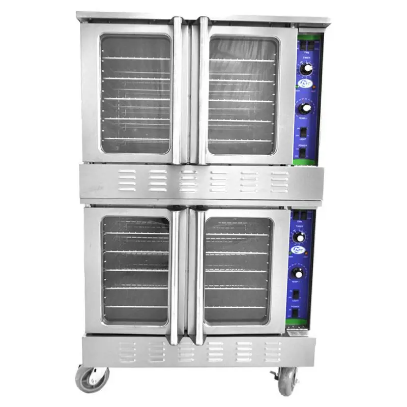 Chef Aaa Kf-Ddcog Double-Deck Convection Oven – Natural Gas Powered 1