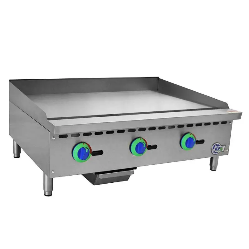 Chef Aaa Kf-G36-M 36-Inch Manual-Control Commercial Gas Griddle 1