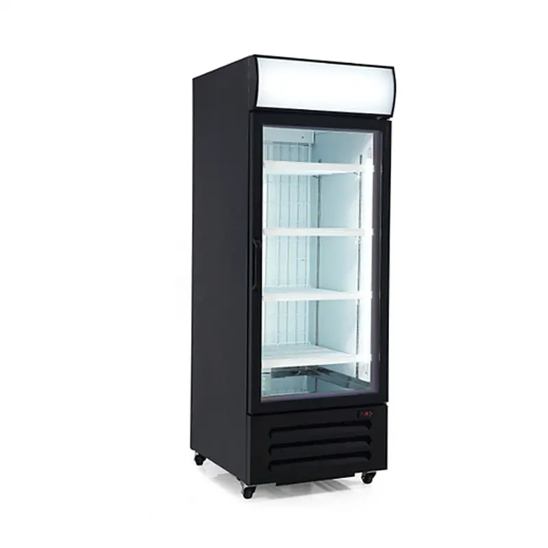 Chef Aaa Kpf-23Bg Single-Door Merchandiser Freezer – 27", 20 Cu. Ft., Front-View Frozen Goods Display 1