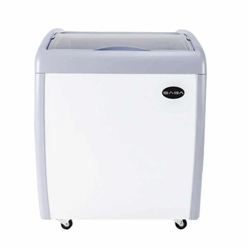 Chef Aaa Scf-27 Commercial Glass-Door Compact Frozen Food Chest Freezer 1